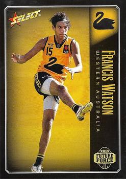 2014 Select Future Force #107 Francis Watson Front